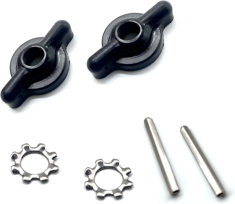 auaurly 5 Pack 1865010 Prop Nut 3/8" MKP-9 Kit A,Fits 12 V and 24 V Minn Kota Trolling Motors - Image 1